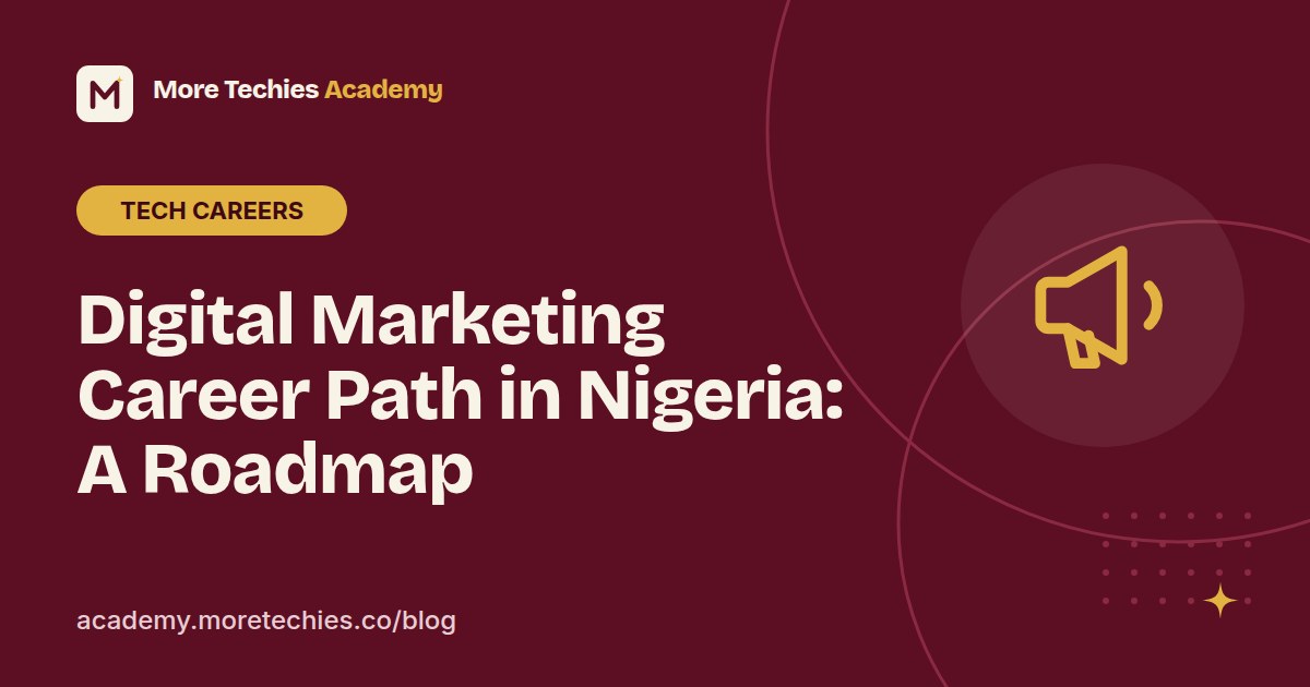 Cover graphic for the article: Digital Marketing Career Path in Nigeria: A Roadmap