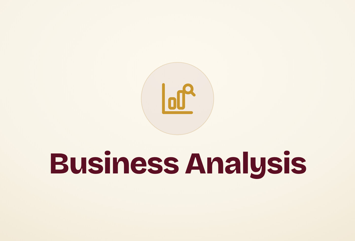 Business Analysis online course