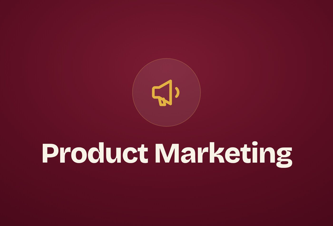 Product Marketing online course