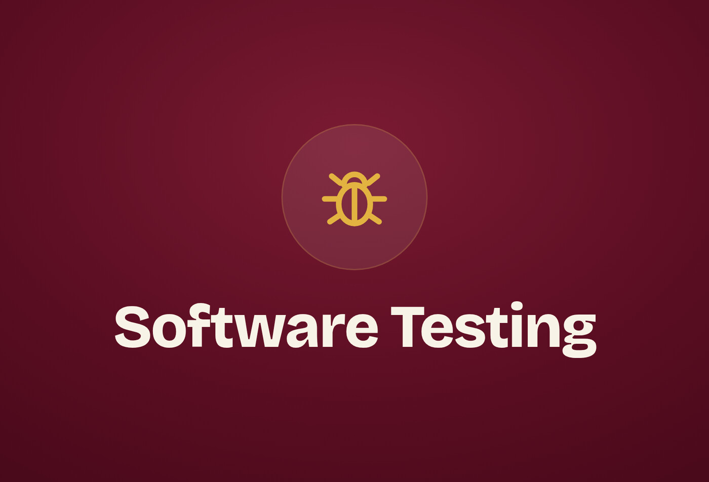 Software Testing online course
