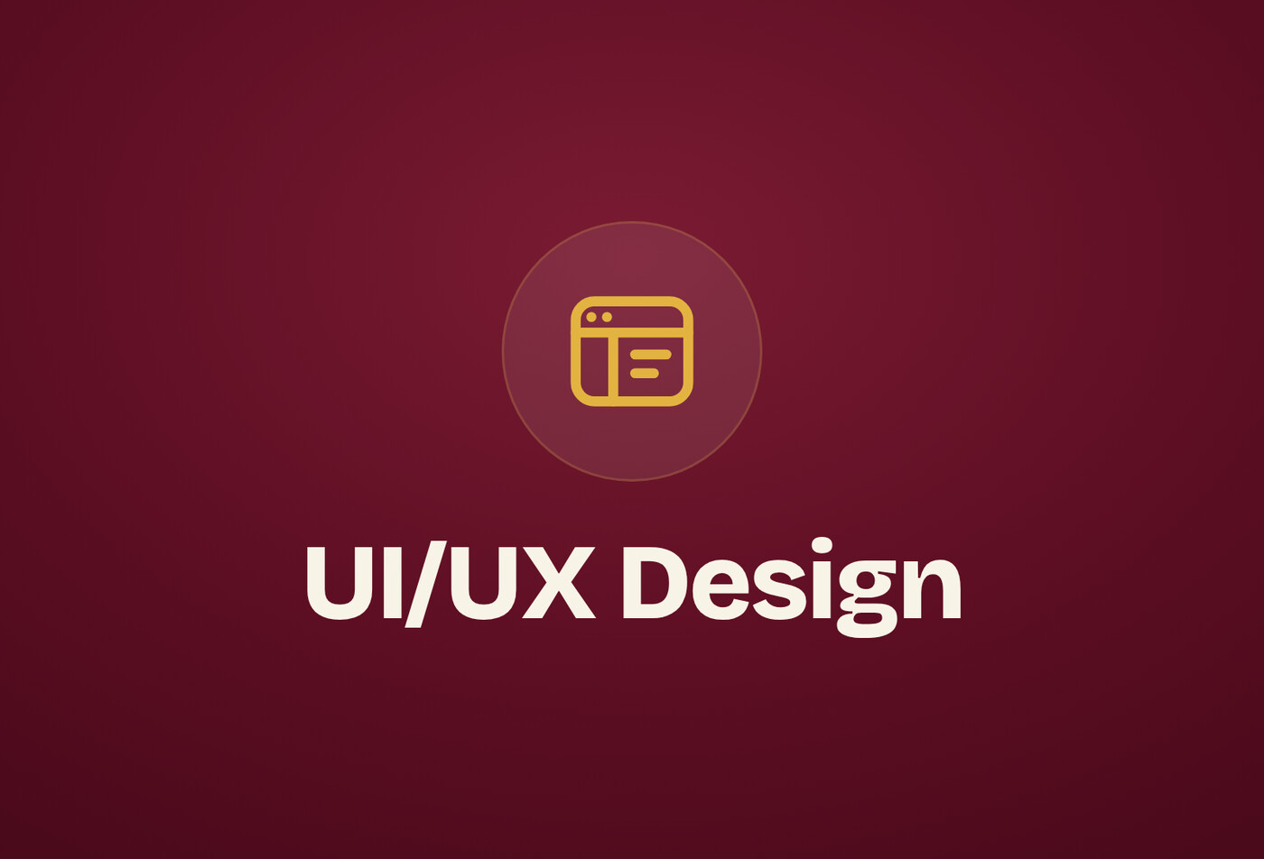 UI/UX Design online course