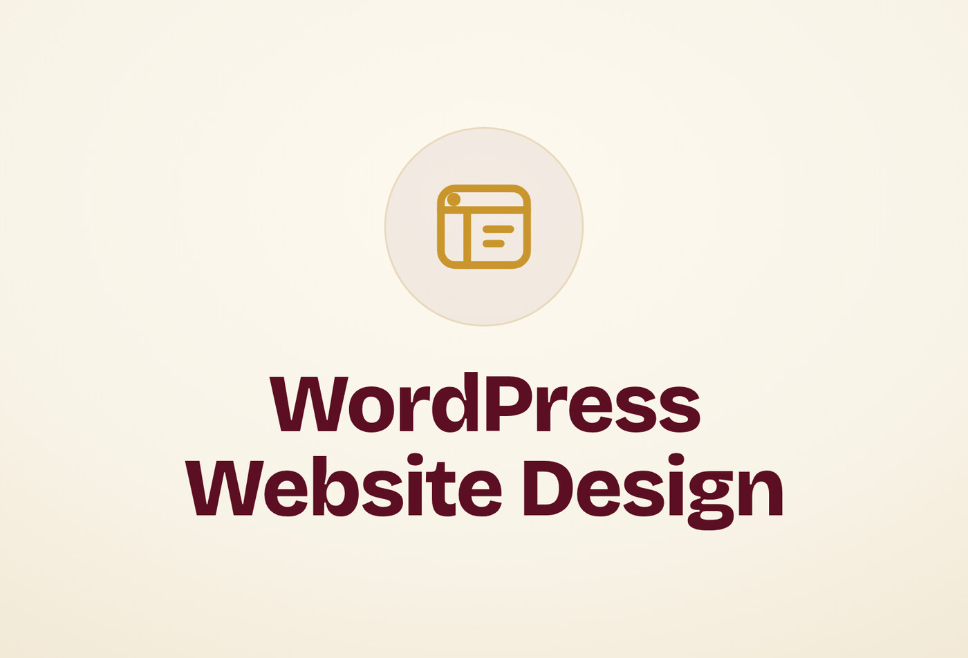 Wordpress Website Design online course