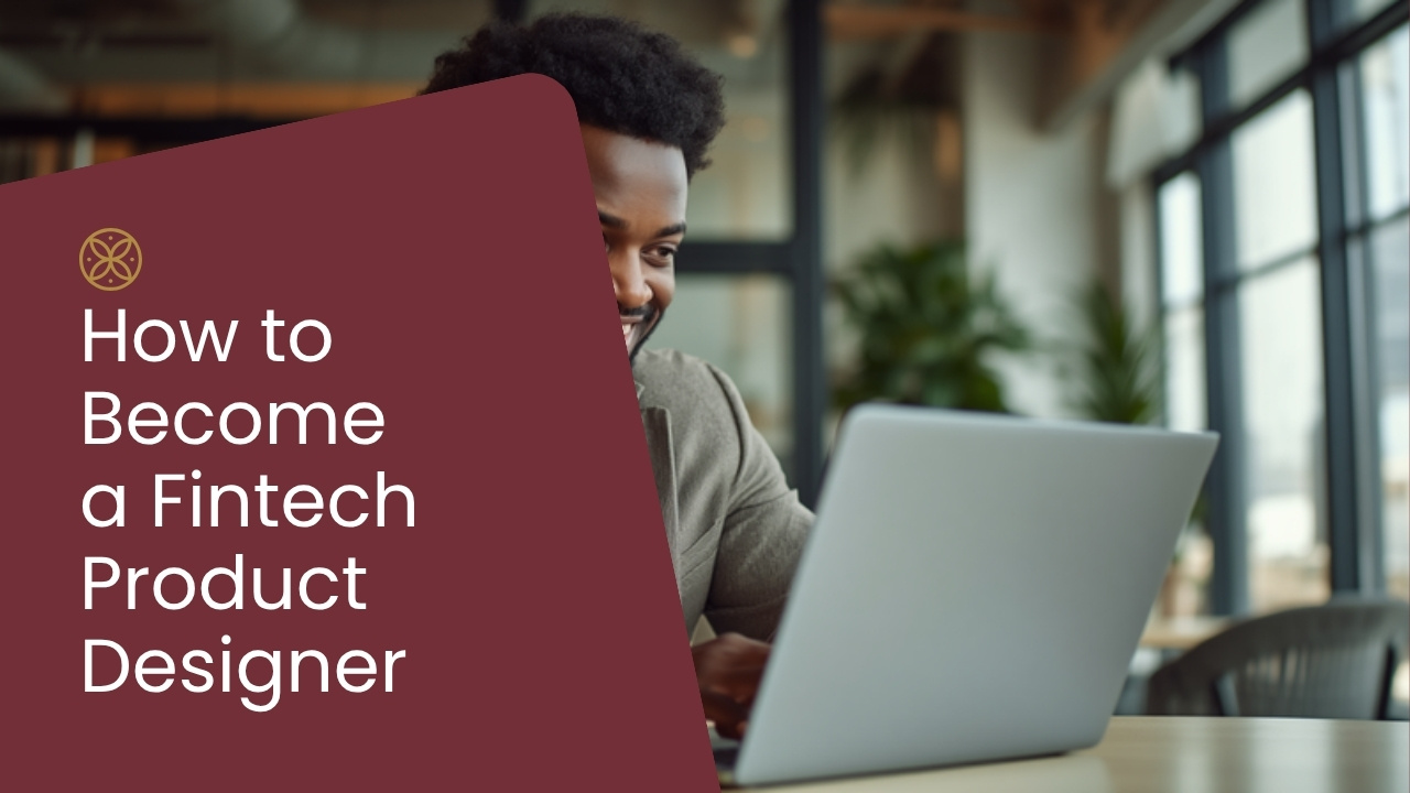 confident African professional reviewing a fintech app design on a laptop